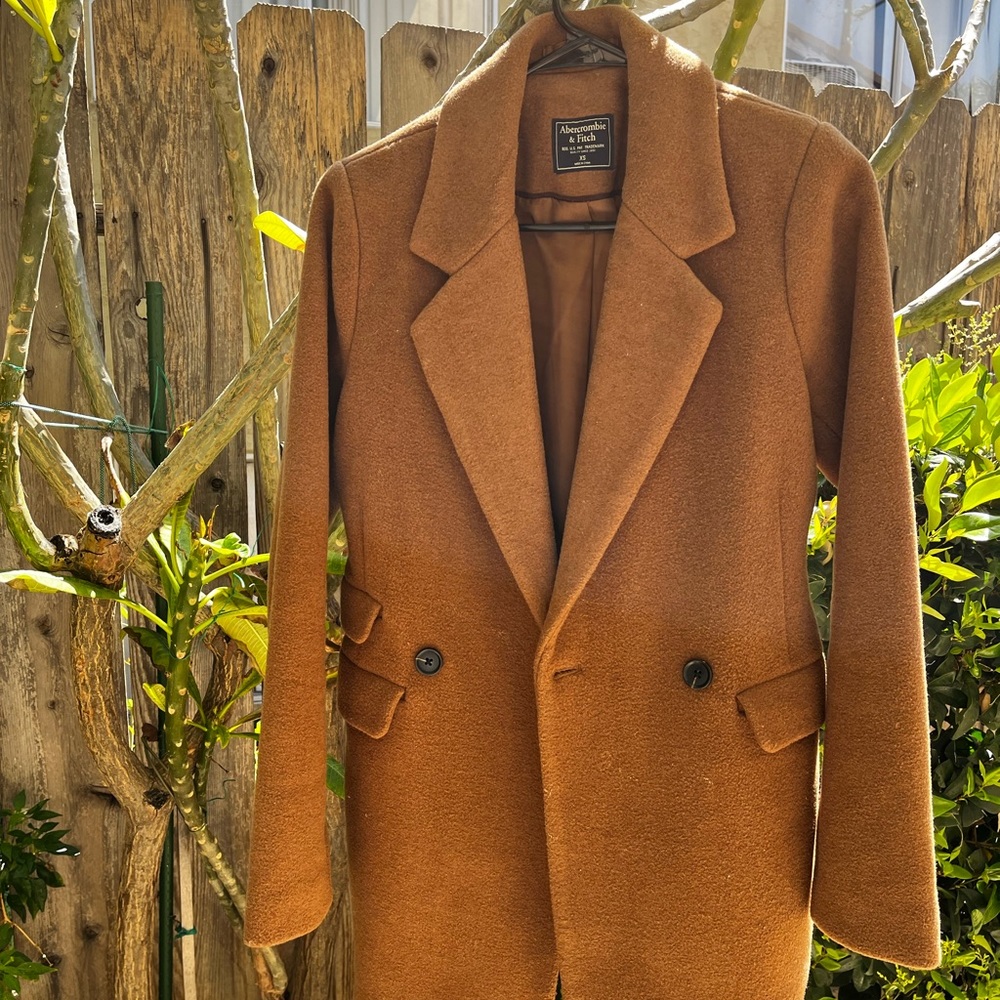 Abercrombie and fitch wool blazer